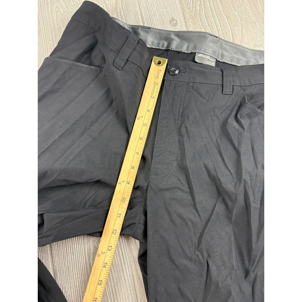 Eddie Bauer Mens Black Hiking Pants 40x30 Nylon Spandex Outdoor Casual - Picture 6 of 11